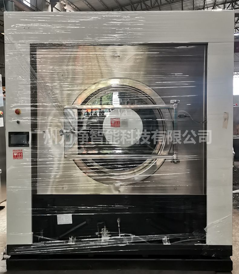 
		广州豪门国际智能外洋客户订单200公斤大型工业洗衣机打包发货
		