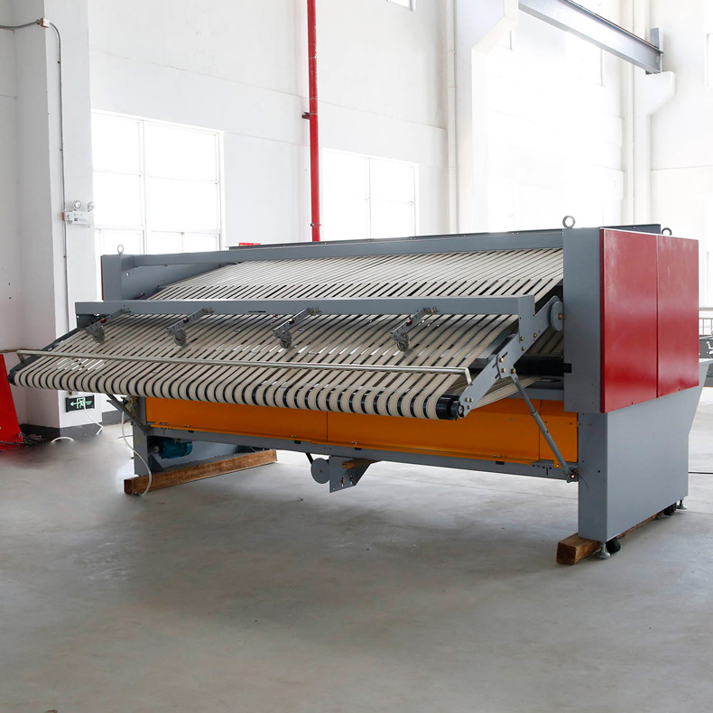 
		旅馆洗衣房布草折叠机怎样装置？？？
		